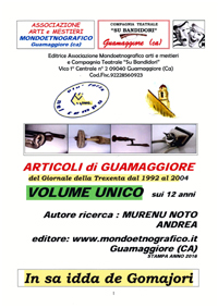 Volume unico articoli di Guamaggiore del Giornale della Trexenta