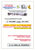 Secondo volume Ricerca battesimi Guasila
